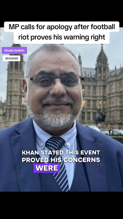 MP calls for apology after football riot proves his warning right