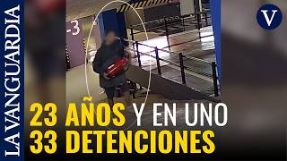 Detenido por cometer 18 robos con fuerza en el interior de vehículos en un parking del Eixample