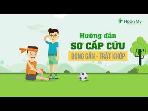 Tay Bị Trật Khớp - [Hướng dẫn Sơ Cấp Cứu] BONG GÂN - TRẬT KHỚP