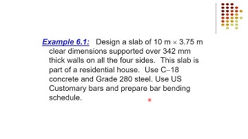 One way slab Design | Part 2