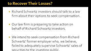 Richard Schwartz Investors Update 11-4-13