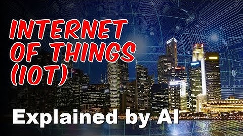 Internet of Things (IoT) | Explained by AI