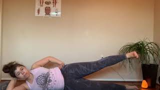 Side lying ankle eversion