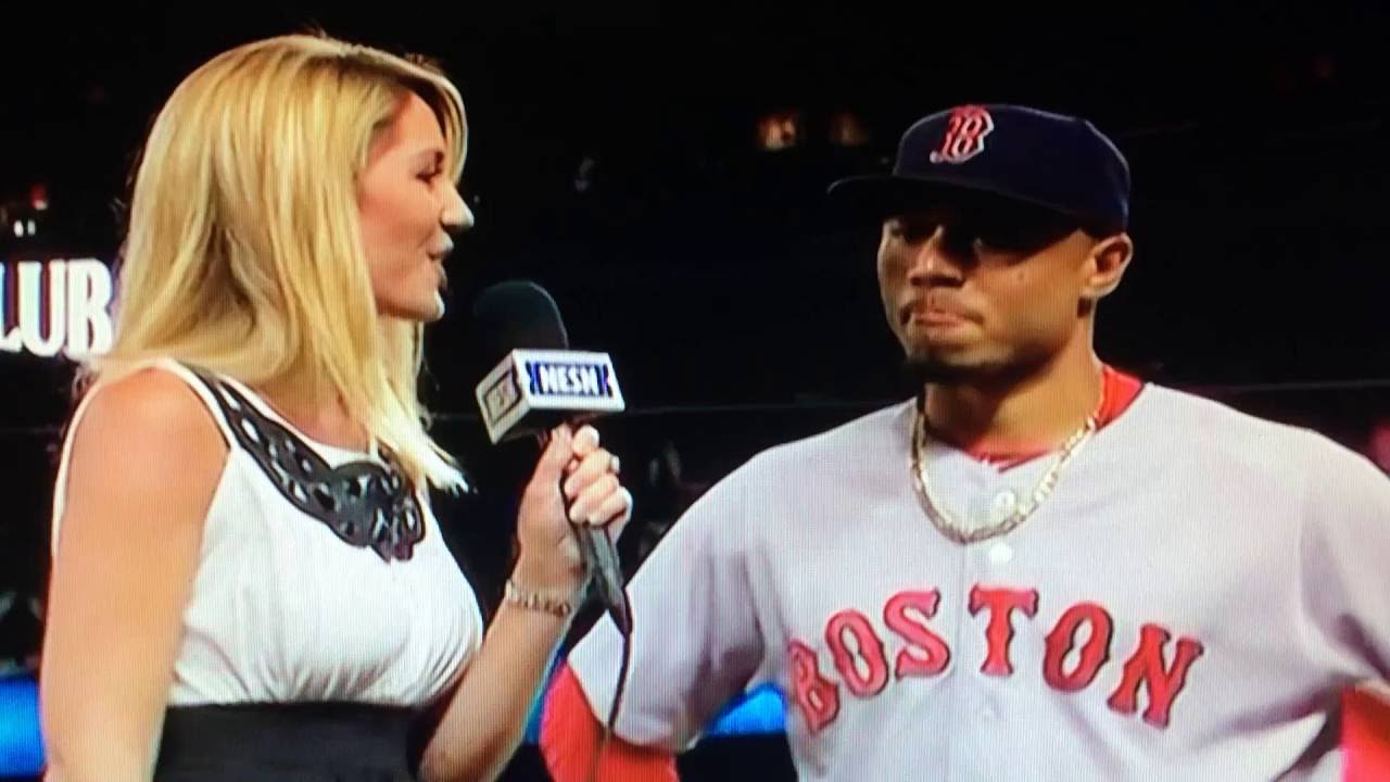 Mookie Betts Post Game Interview 8/1/16
