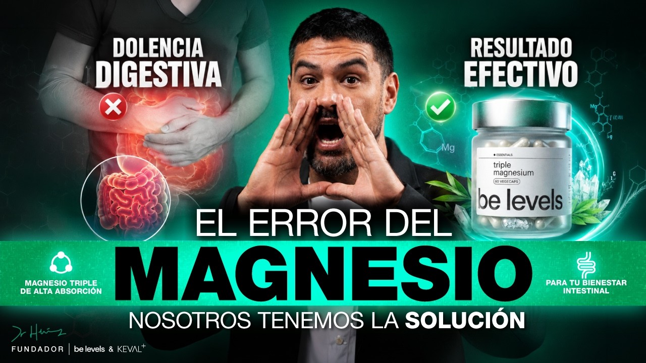 Por qué el Magnesio que tomas NO funciona (y te sienta mal)