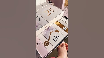 Glossybox advent calendar unboxing - day 2! #adventcalendar #beautyunboxing