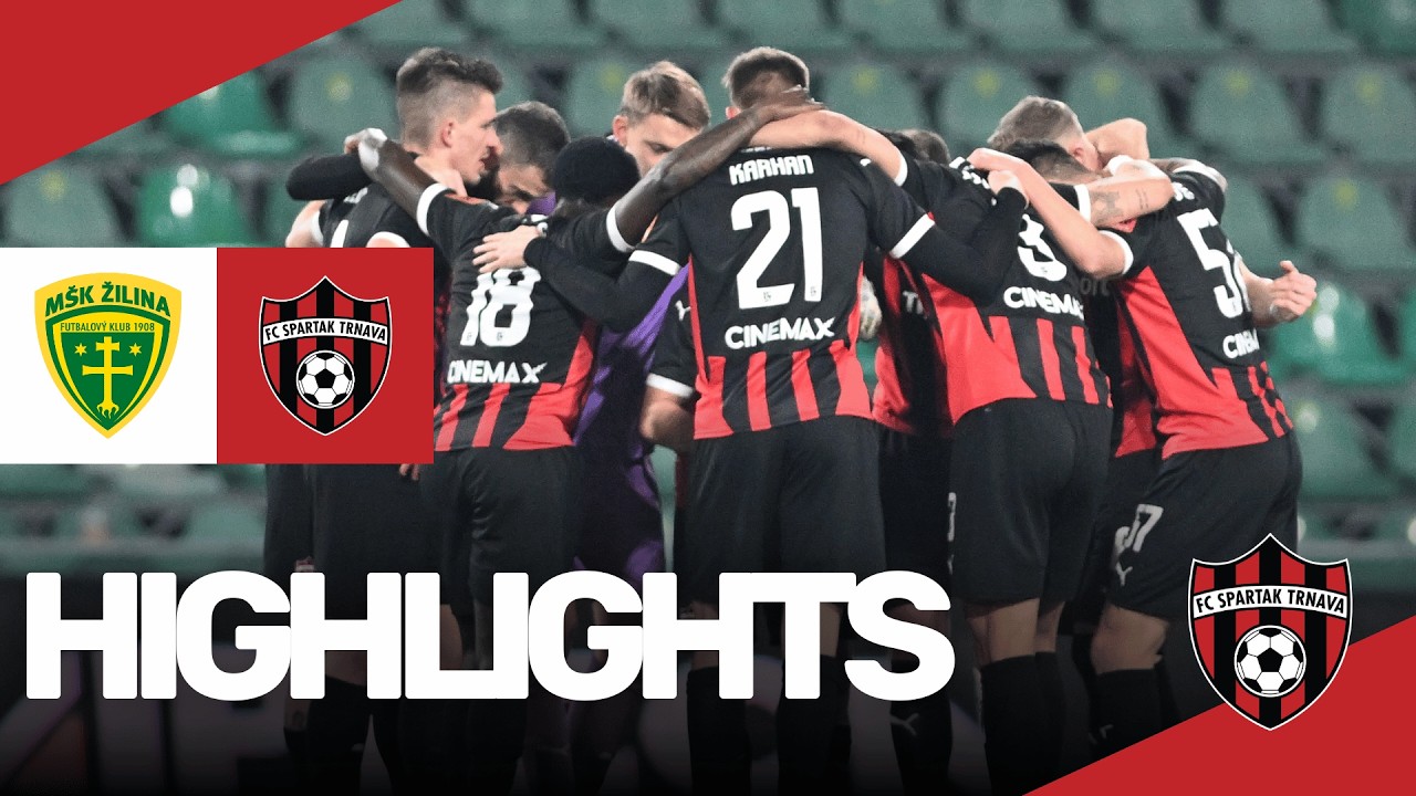 HIGHLIGHTS | MŠK Žilina 0:1 FC Spartak Trnava (0:1)