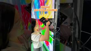 Front service LED video wall for meeting room, showroom, etc.#ledscreen