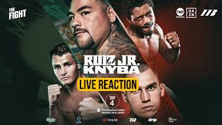 RUIZ VS KNYBA LIVE REACTION PART II