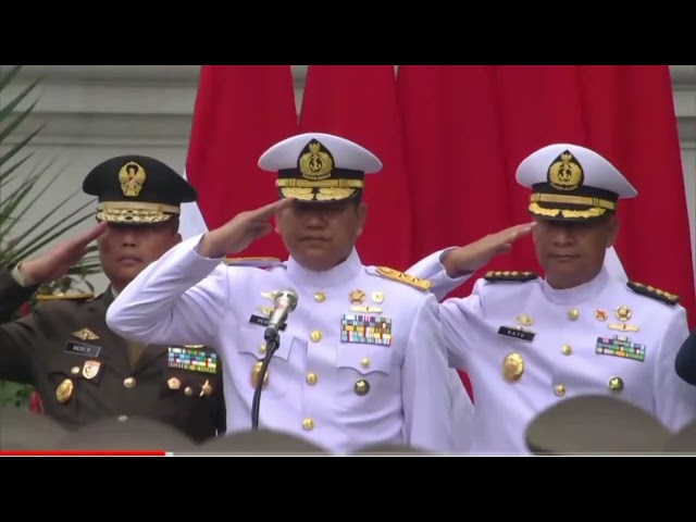 Tanda Kebesaran Buka // Upacara Prasetya Perwira TNI & Polri Tahun 2023 class=