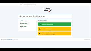 License Manager Pro Install/Upgrade V2.0.0