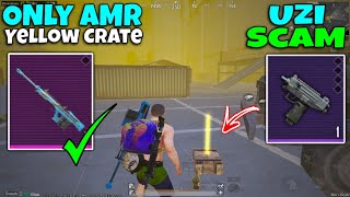 Play with legendary UZI and get Yellow Crates free💛| PUBG METRO ROYALE