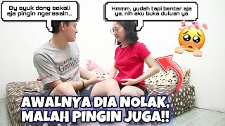 PRANK PACAR MINTA BEGITUAN, KIRA-KIRA DIA MAU GAK YA ?