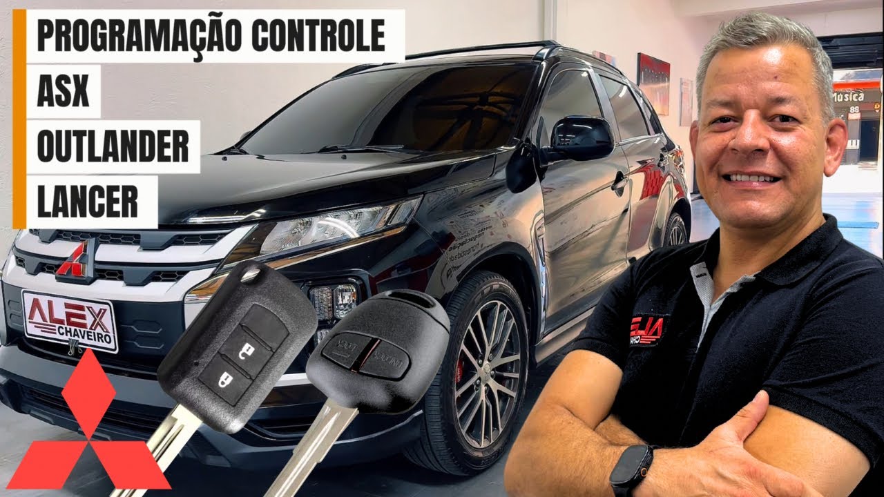 PROGRAMAÇÃO DE CHAVE MITSUBISHI OUTLANDER, ASX, LANCER - Cópia de chave Mitsubishi com Qualidade!! 
