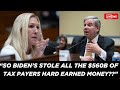 Congress Woman Majorie Taylor Greene RUTHLESSLY GRILL Biden Official For Misusing Tax Payers Money.