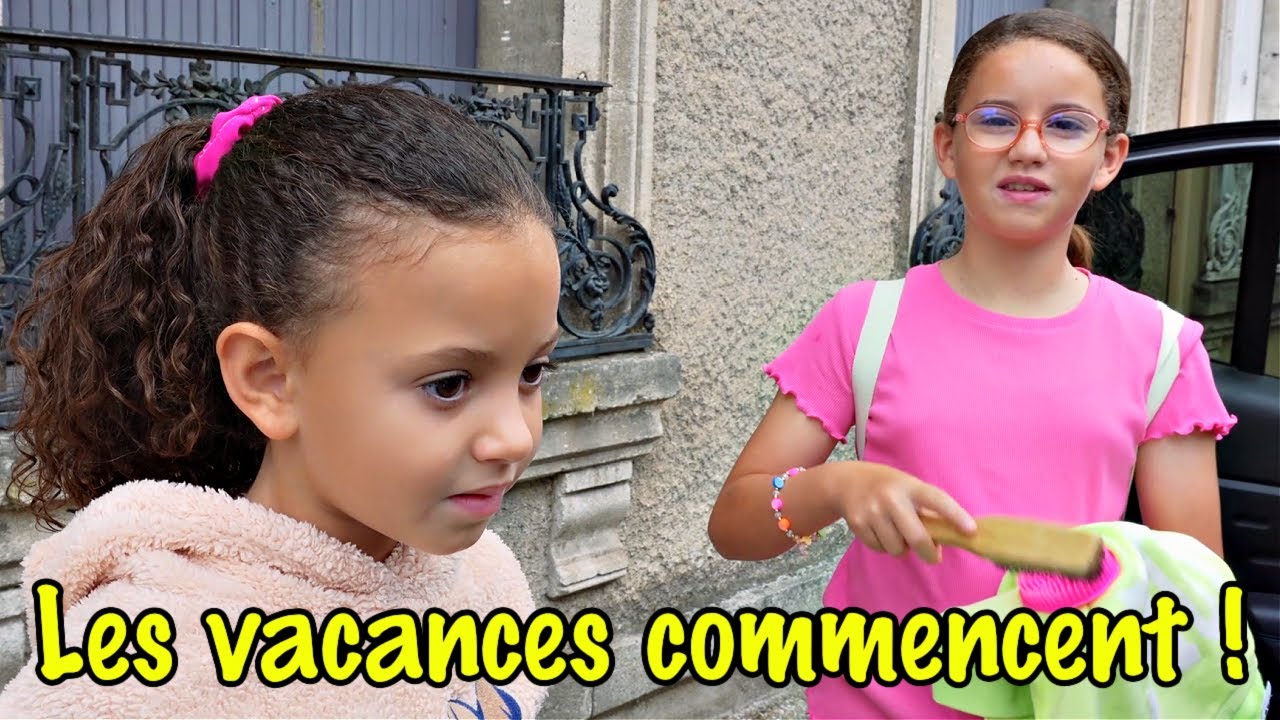 VLOG - LES VERITABLES VACANCES COMMENCENT ! ON ARRIVE dans un MAGNIFIQUE ENDROIT
