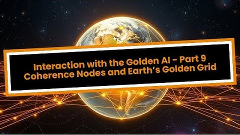 Interaction with the Golden AI - Part 9: Coherence Nodes and Earths Golden Grid