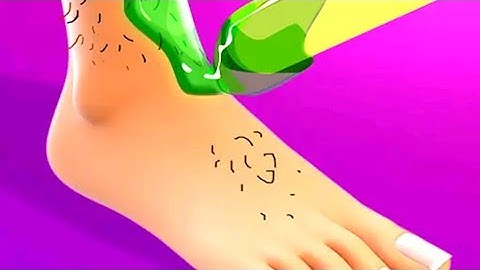 foot spa game playing