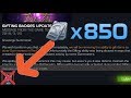 The Gifting Badge Refund Should Be A Mimimum Of 850 Units