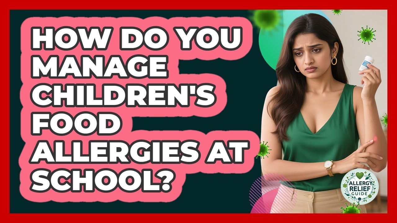 How Do You Manage Children's Food Allergies At School? - Allergy Relief Guide