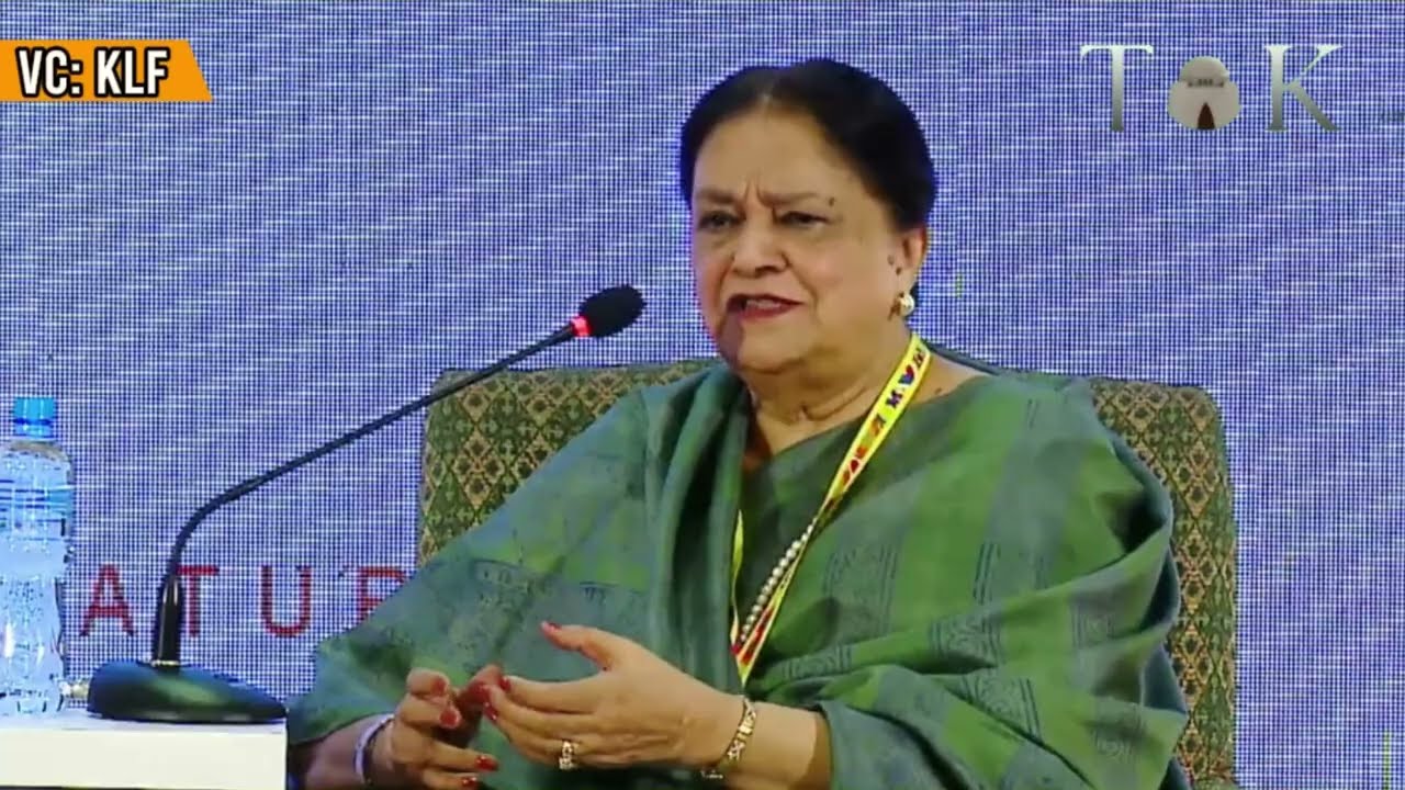 Насрин Джалил рассказывает о том, как Альтаф Хуссейн вдохновил ее | Карачинский литературный фест...