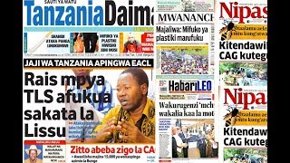 MAGAZETI YA LEO JUMATANO TAR 10,4,2019 MAGAZETI YA LEO JUMATANO TAR 10,4,2019