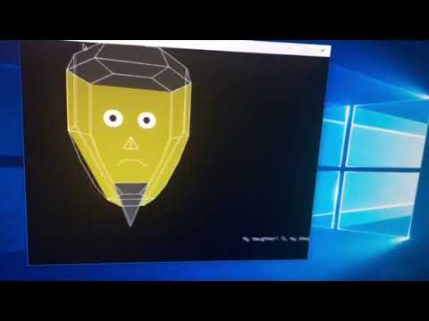 Brabantio 3D graphic written in Python