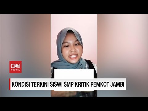 Kritik Pemkot Jambi, Siswi SMP Trauma Pasca Dipolisikan