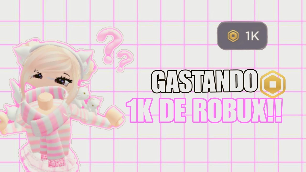 Gastando mil robux!! 💗🍙