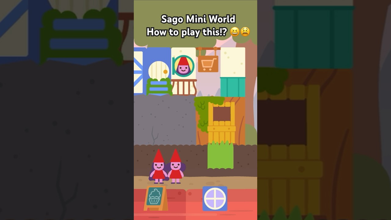 Sago Mini World - Idk how to play 😆😫 