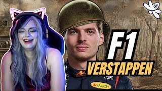 Reacting to Verstappen.exe | Girl React