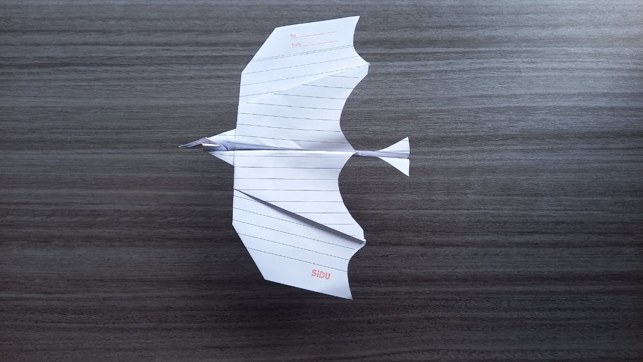 Origami Burung Terbang Bagian 6/ Cara Mudah Membuat Burung Terbang