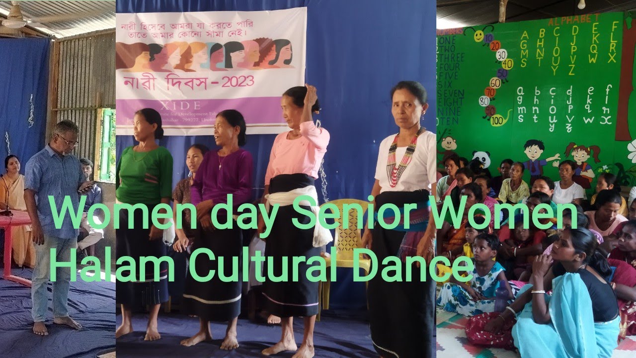 Halam Cultural Dance|| Women day Senior Women Performance||Cover song