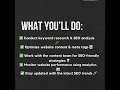 "🚀 SEO Intern Needed in Hyderabad | Kickstart Your Digital Marketing Career! 🔍✨"