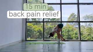 Stretches for Lower Back Pain Relief & Tight Hips | 15 Min. Recovery and flexibility