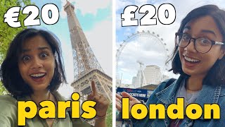 £20 in London vs €20 in Paris for 24 hours (ad)