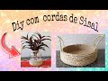 2 Idéias com cordas de Sisal para decorar sua cozinha