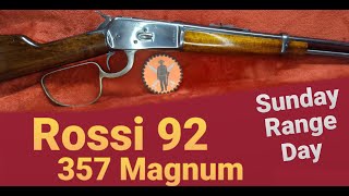 Rossi 92 Large Loop 357 Magnum Sunday Range Day