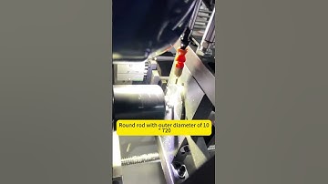 The small round rod chamfering machine is so easy to use!