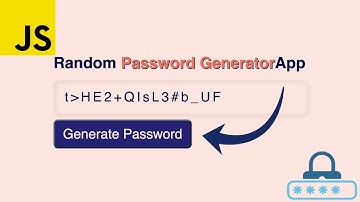 🎬Random Password Generator | Html CSS Javascript✨