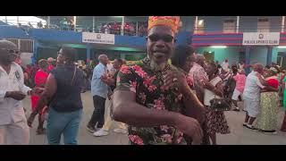 Swinging on the GREEN at Q in the Community July 2023 #barbados #viral #music #short #shorts