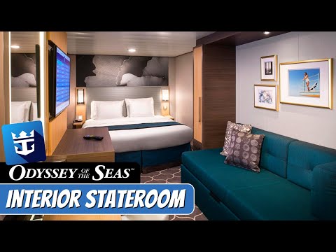 Odyssey of the Seas Interior Stateroom walkthrough tour