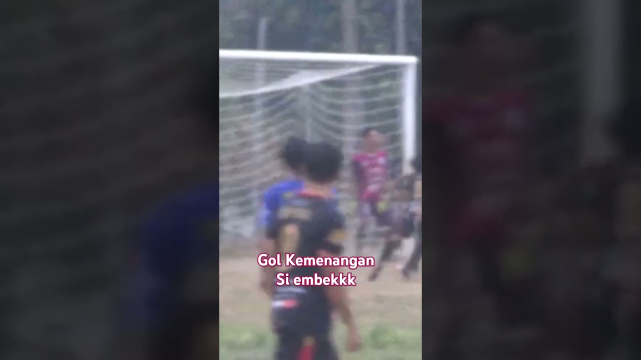 Gol kemenangan balasan dimenit Akir 