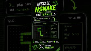 Play Snake Game in Termux 🐍🔥
