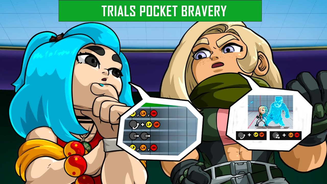 TODOS os TRIALS do POCKET BRAVERY