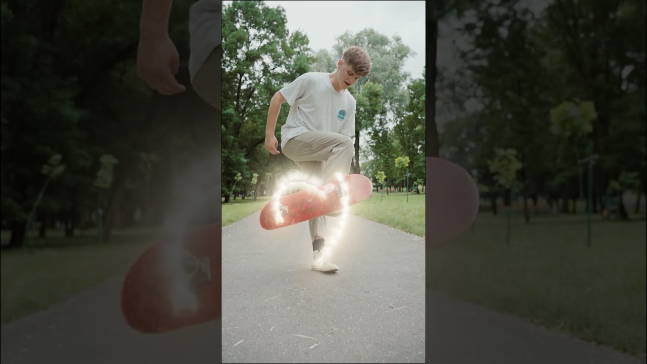 skateboard vfx edit