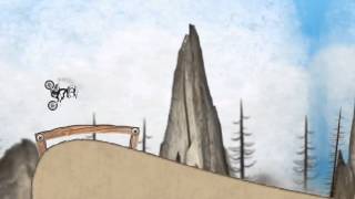[Stickman Downhill - Motocross] Bonus. Backflip Master episode 16.      With white fox bike screenshot 4