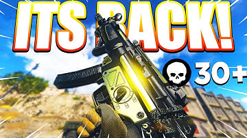 The *OG* MW MP5 is BACK! 33 KILLS (BEST MW MP5 CLASS WARZONE)