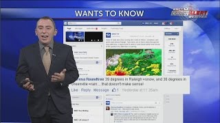WANTS TO KNOW: How can it snow when the temperature is above freezing?