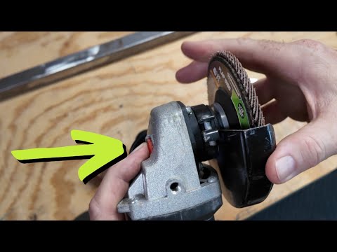 How To Remove Angle Grinder Disc